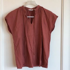 Uniqlo Linen Blend Blouse